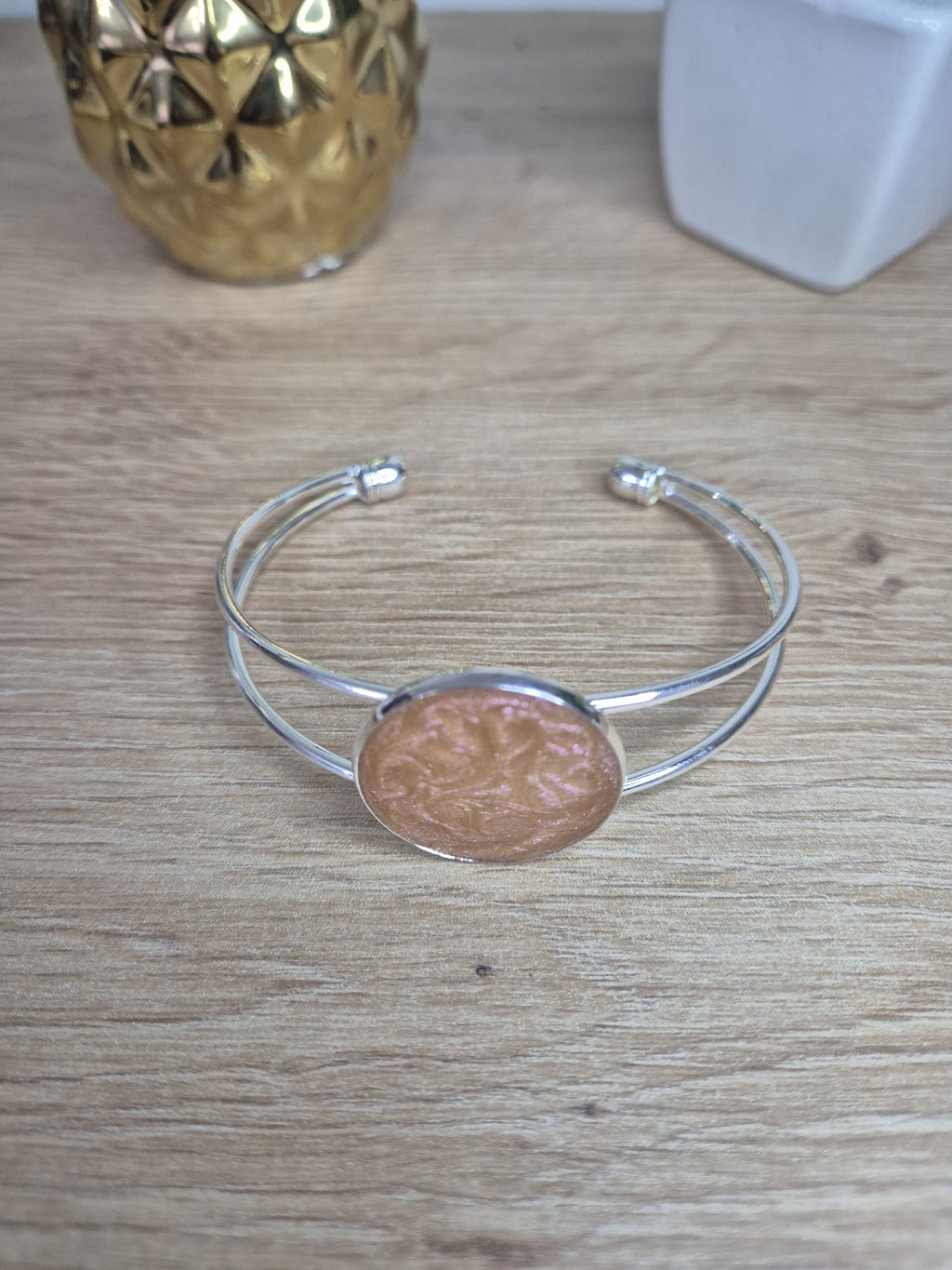 Resin Bangle Bracelet