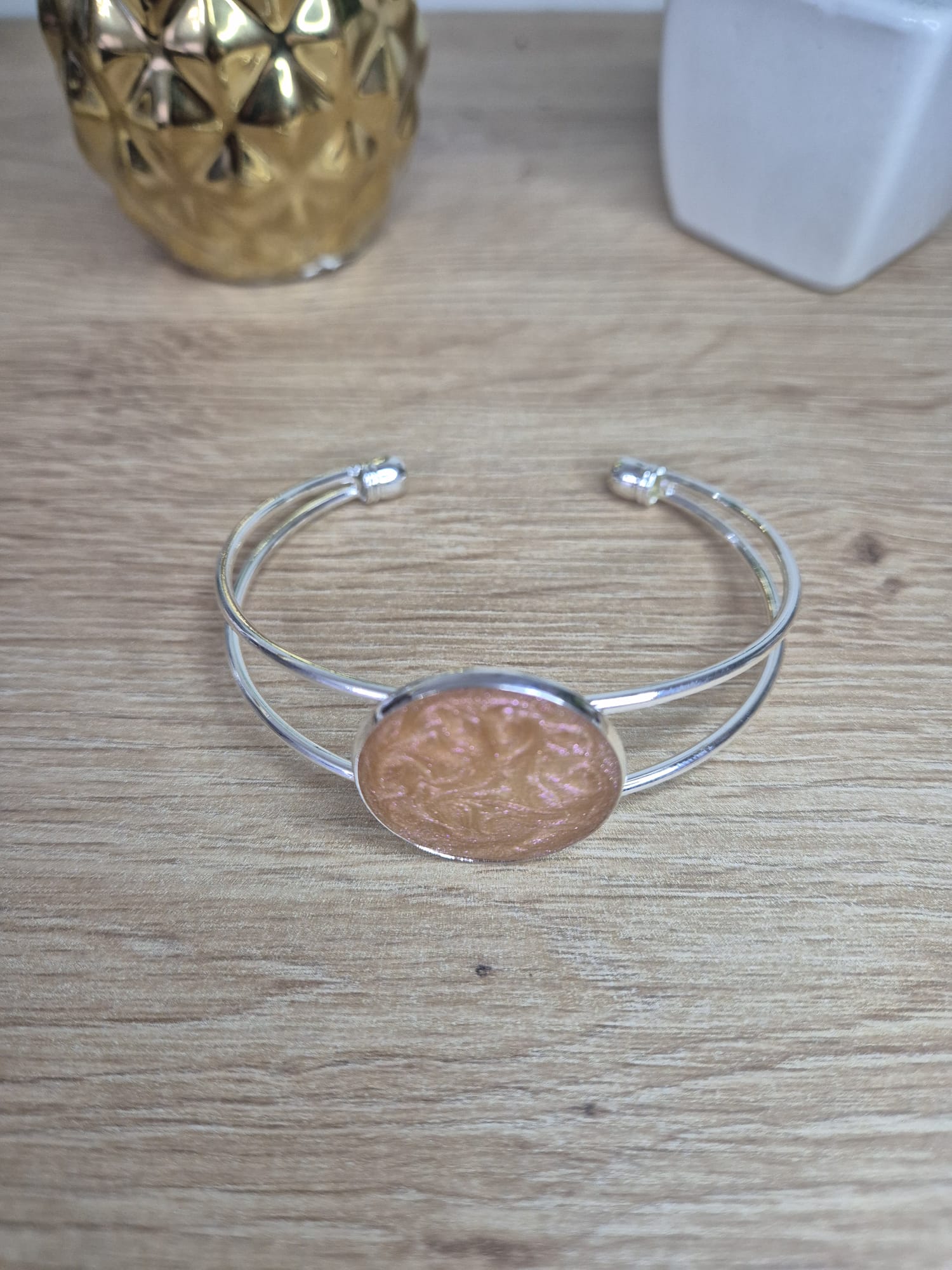Resin Bangle Bracelet