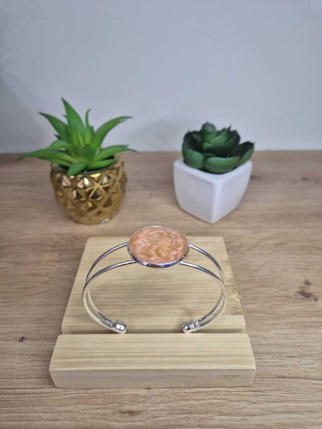 Resin Bangle Bracelet