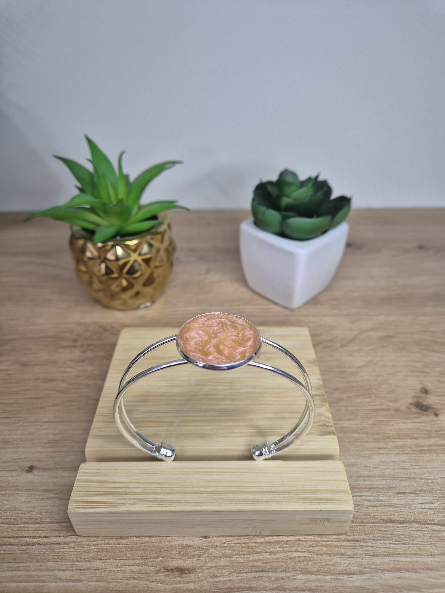 Resin Bangle Bracelet