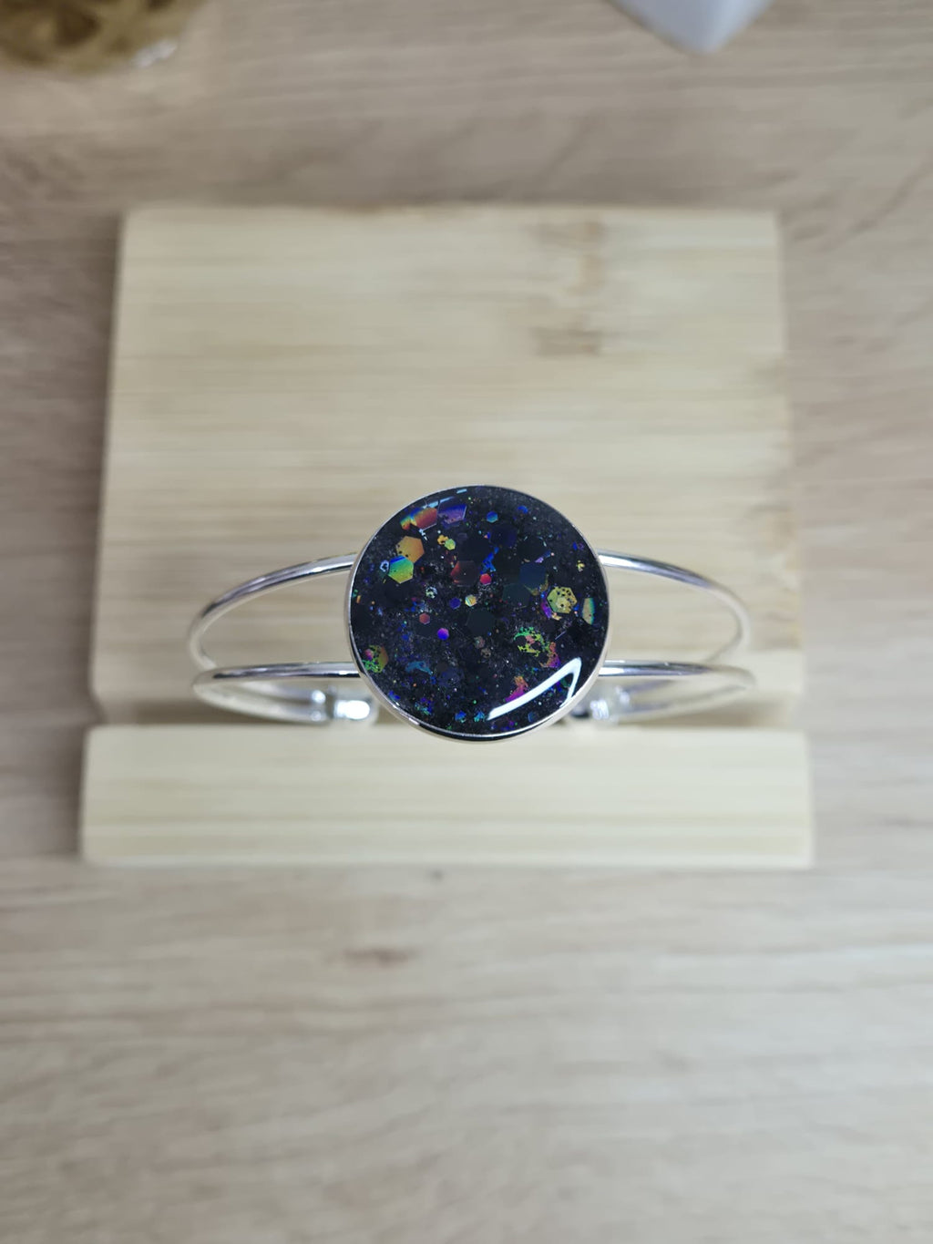 Resin Bangle Bracelet