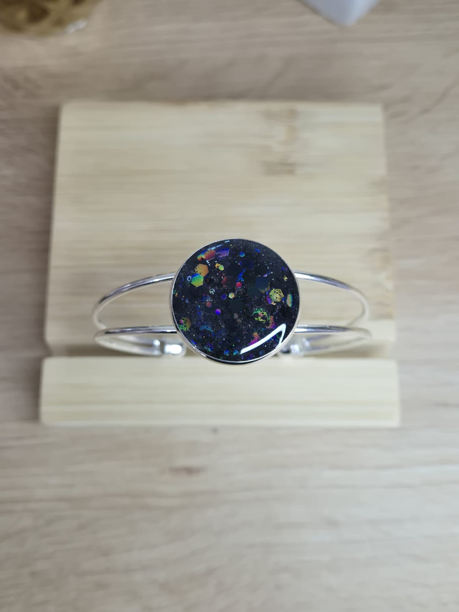 Resin Bangle Bracelet