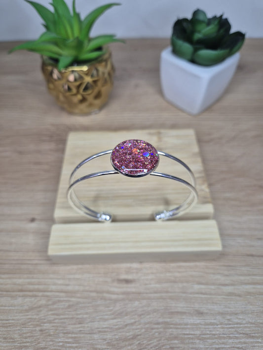 Resin Bangle Bracelet