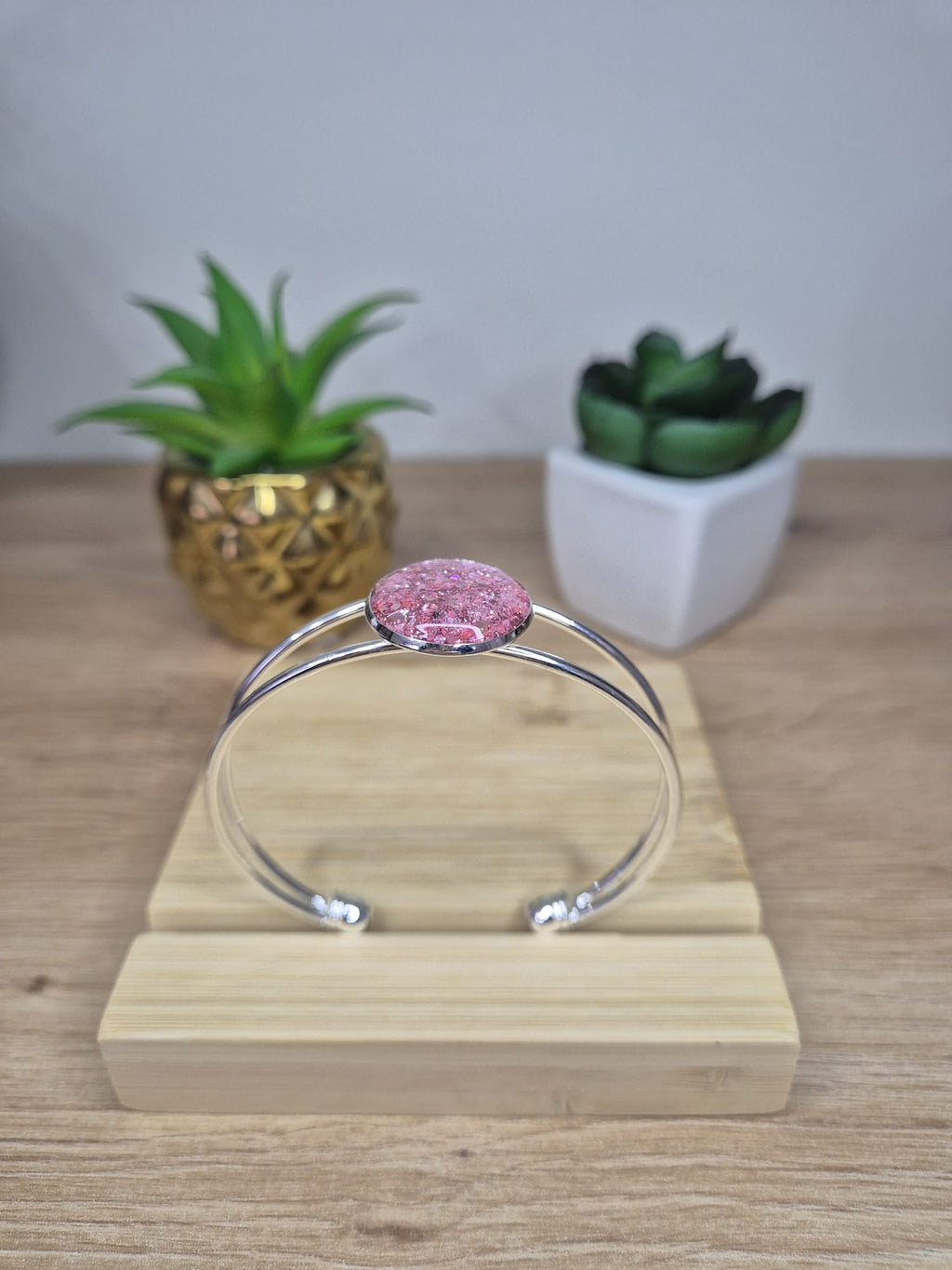 Resin Bangle Bracelet