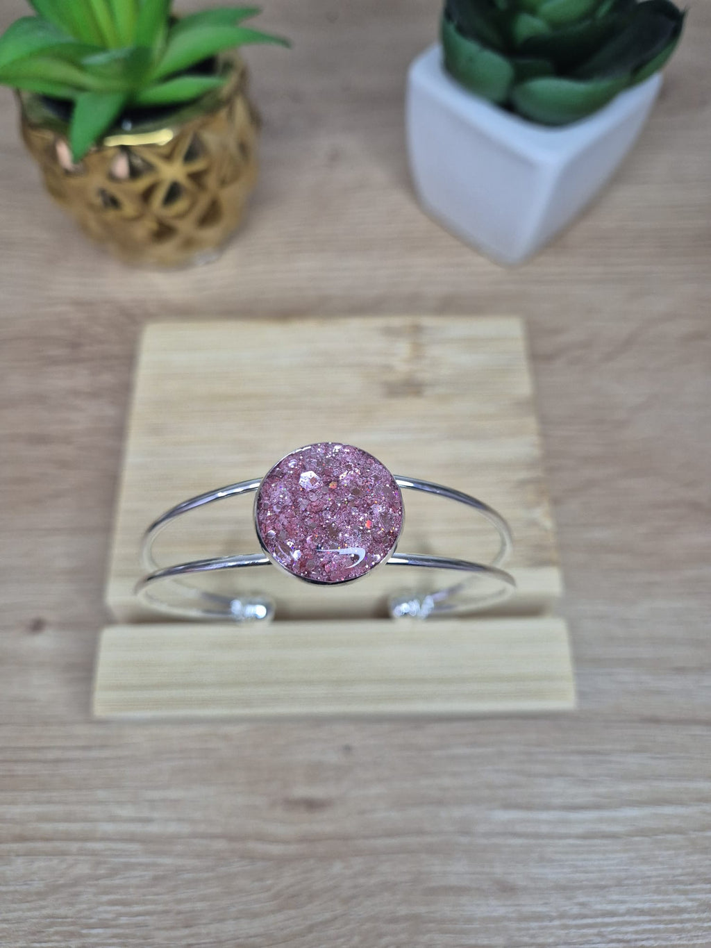Resin Bangle Bracelet