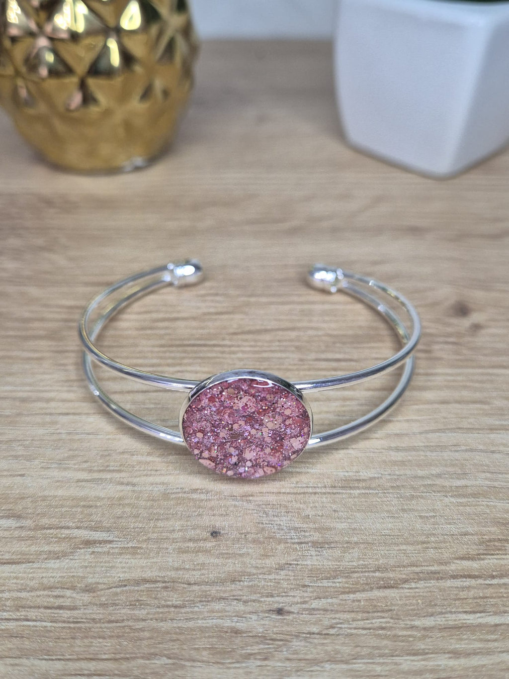 Resin Bangle Bracelet