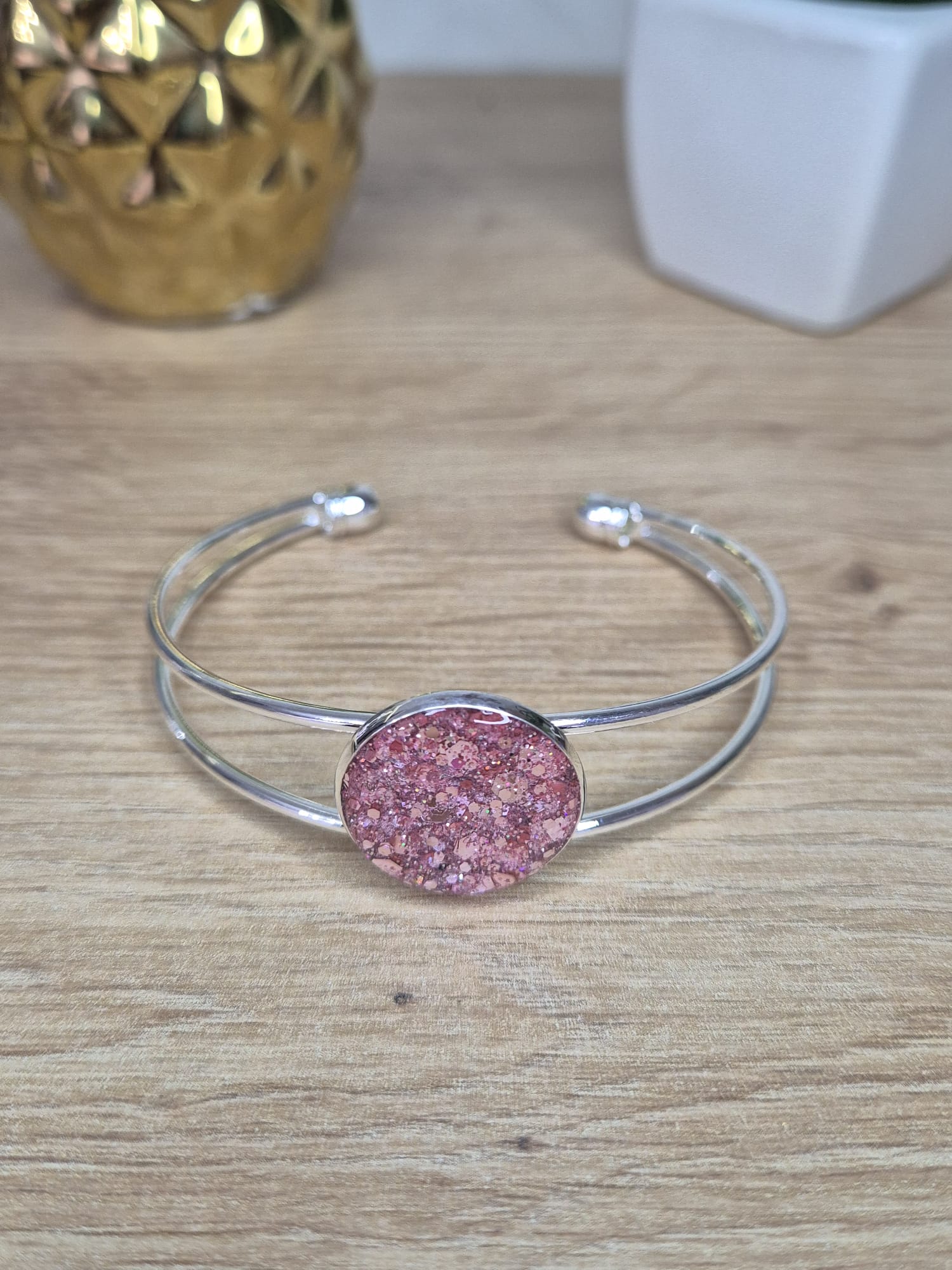 Resin Bangle Bracelet