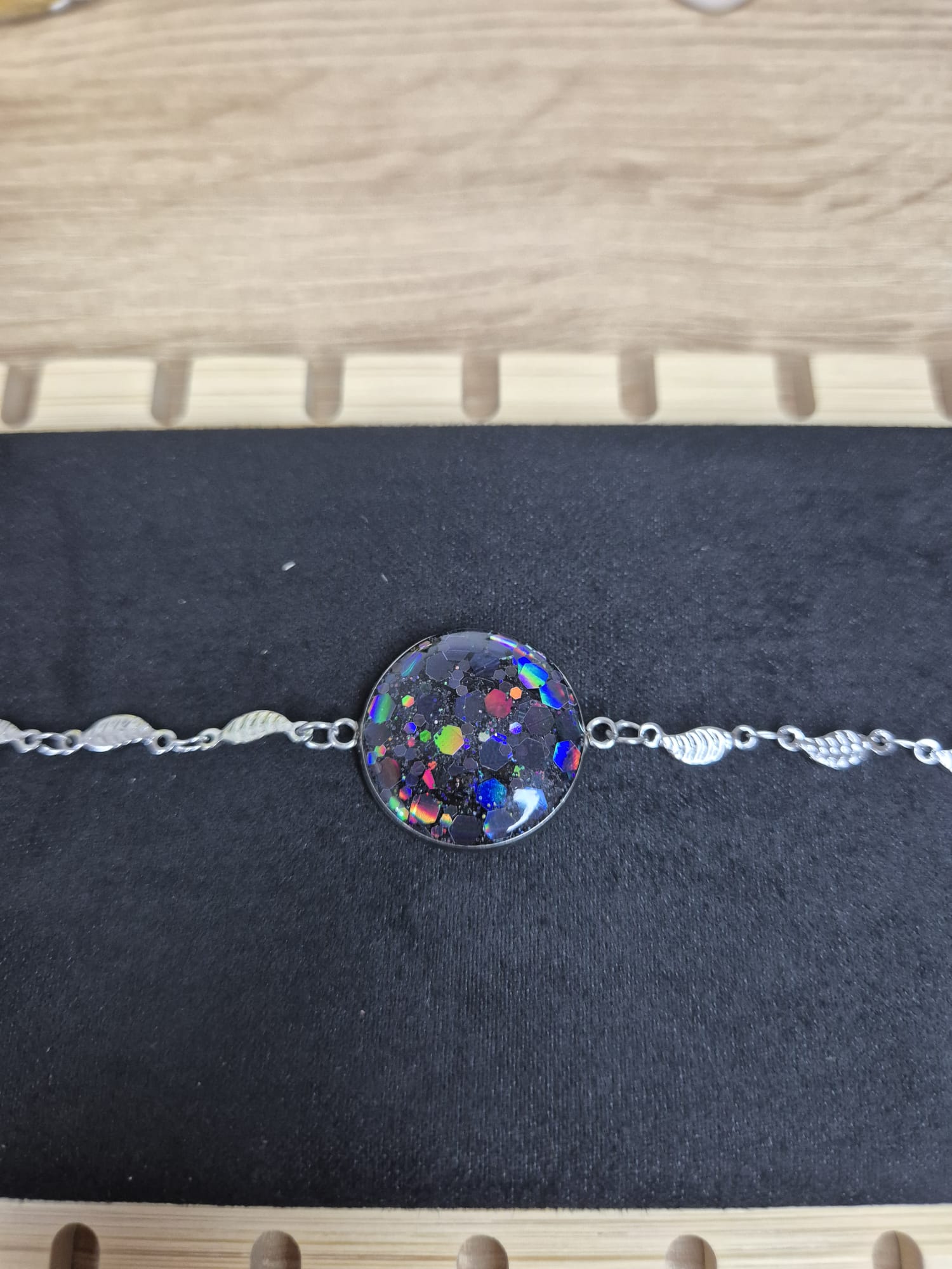 Resin Druzy Bracelet
