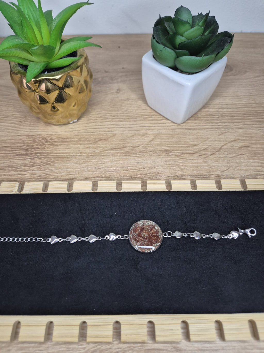 Resin Druzy Bracelet