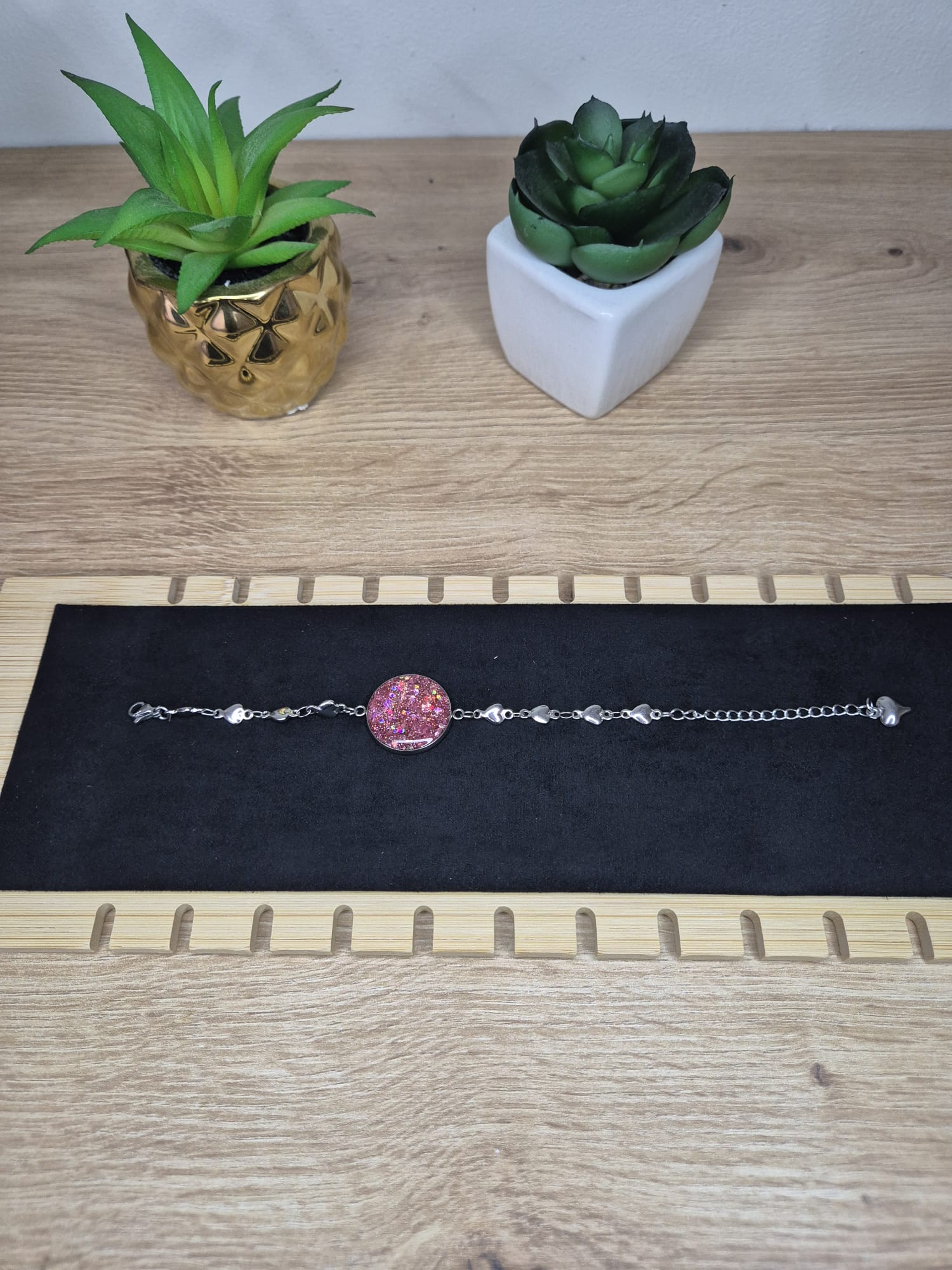 Resin Druzy Bracelet