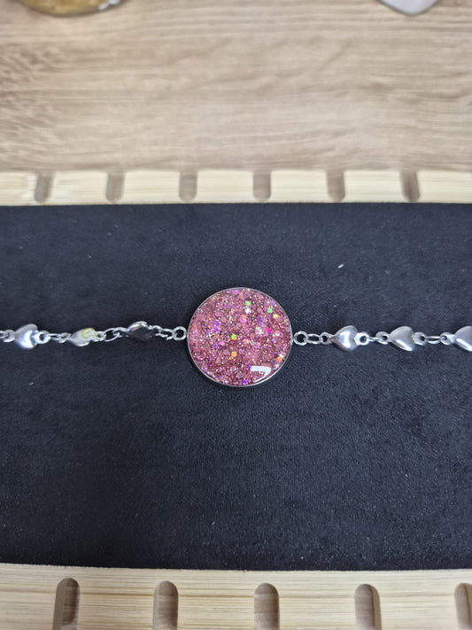 Resin Druzy Bracelet
