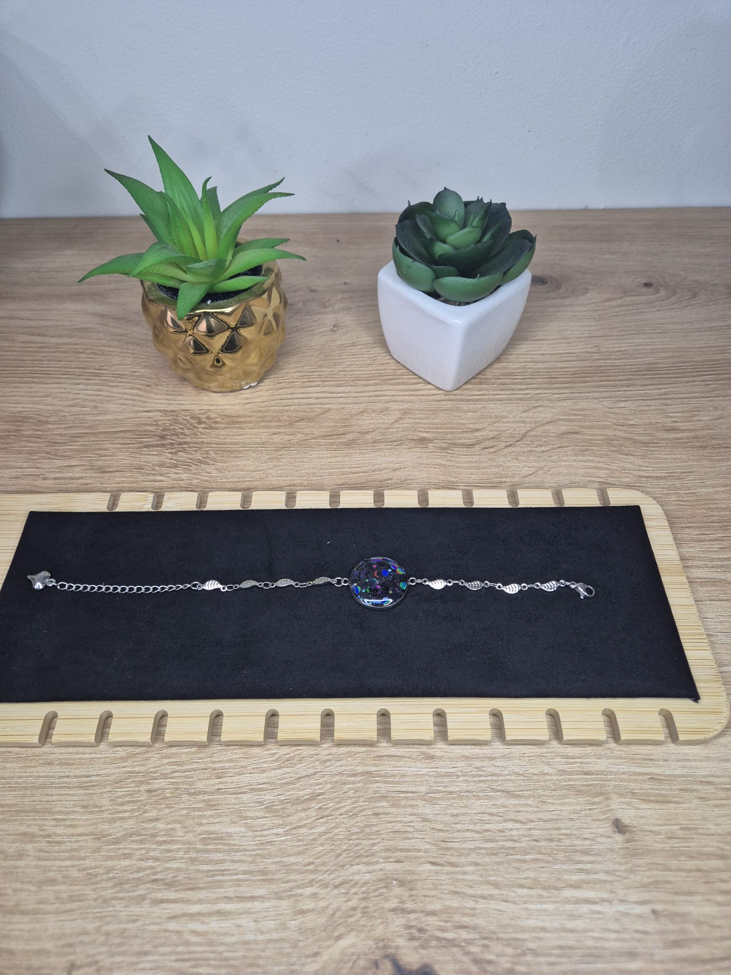 Resin Druzy Bracelet