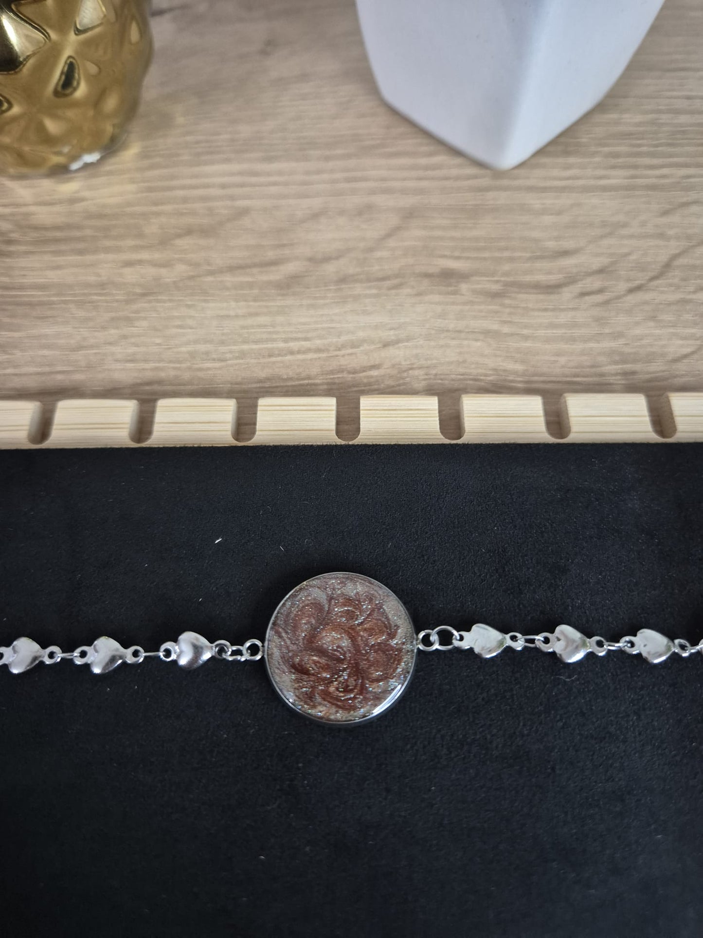 Resin Druzy Bracelet