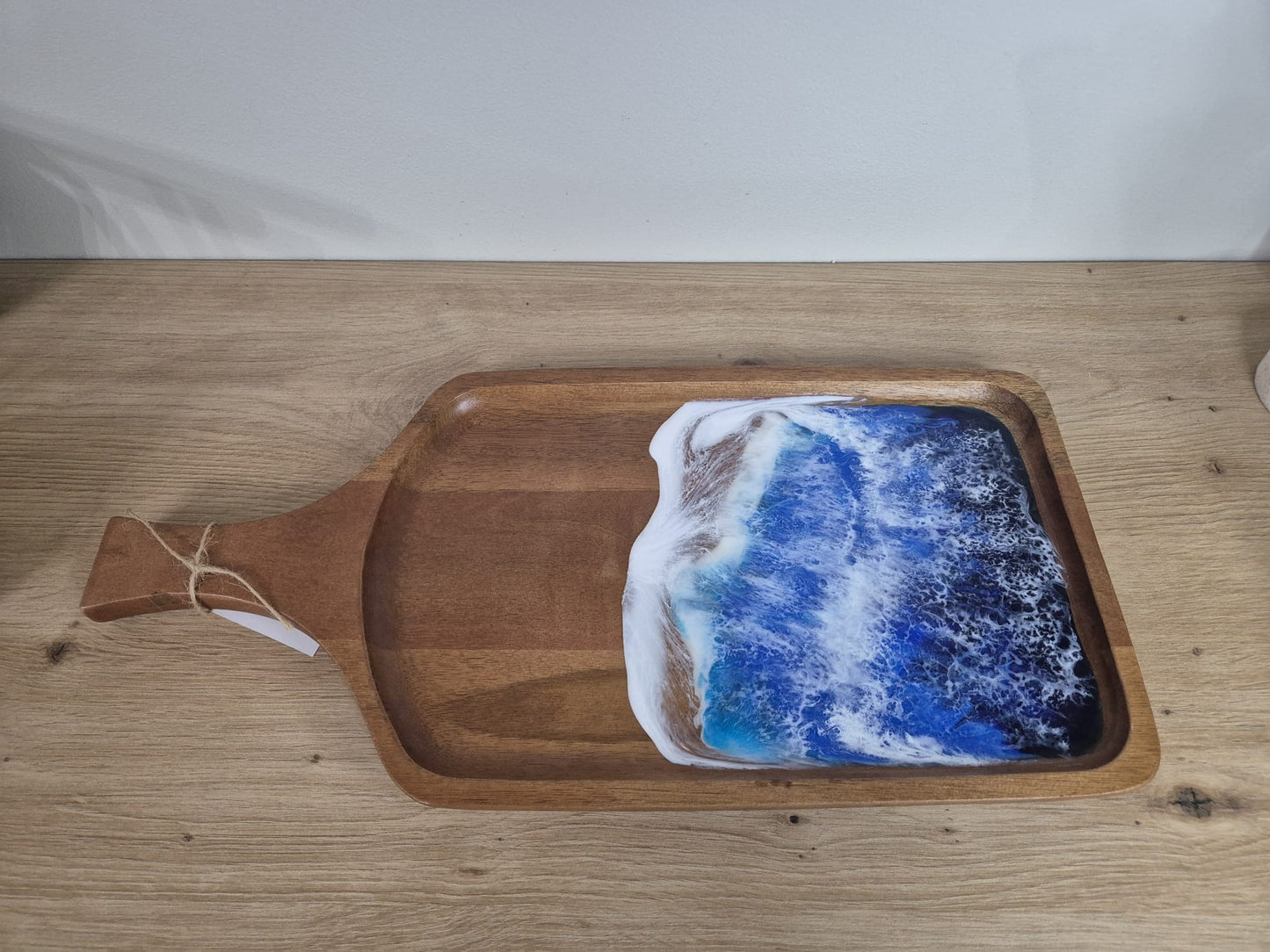 Wooden Resin Sea Serving Board