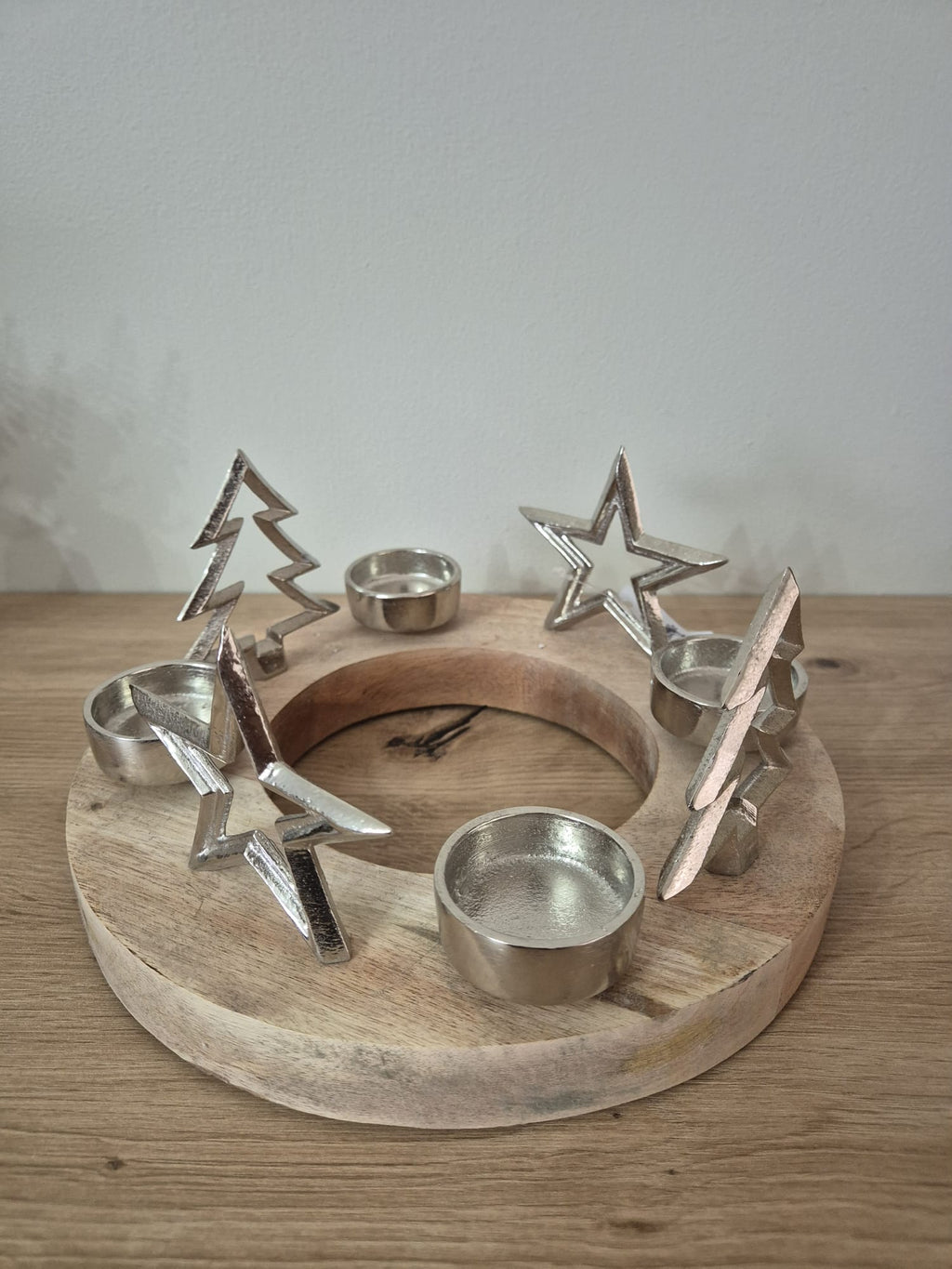 Christmas Tree & Star Tealight Holder