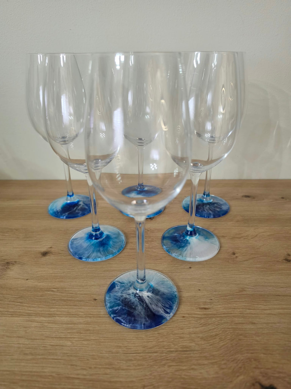 Resin Base Wine Crystal Glass