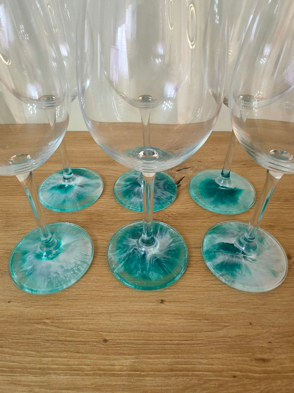 Resin Base Wine Crystal Glass