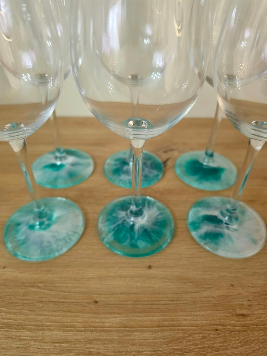 Resin Base Wine Crystal Glass