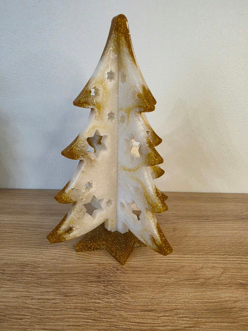 Christmas Tree Centrepiece Resin Decoration