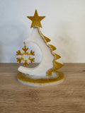 Christmas Tree Centrepiece Resin Decoration