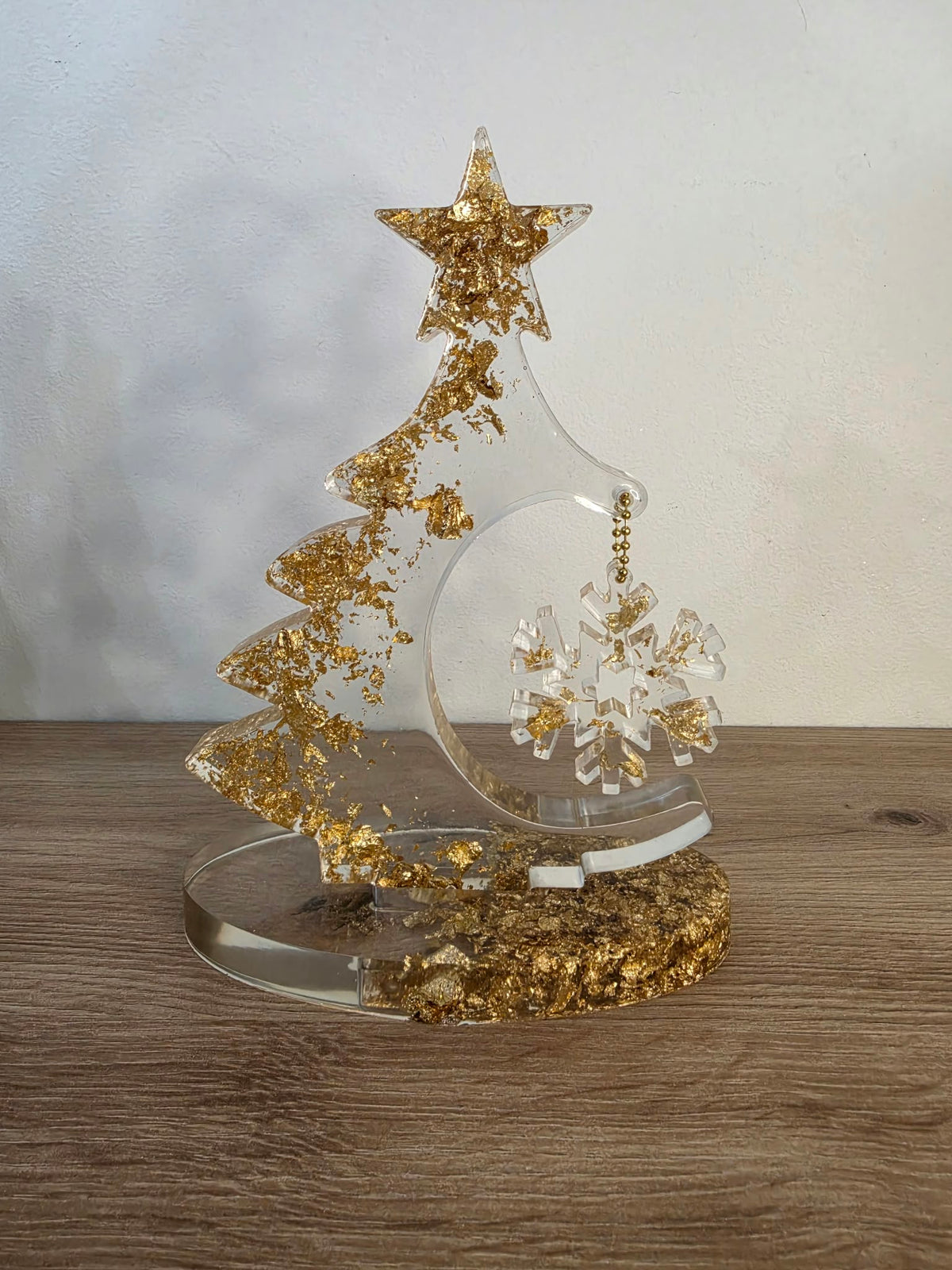 Christmas Tree Centrepiece Resin Decoration