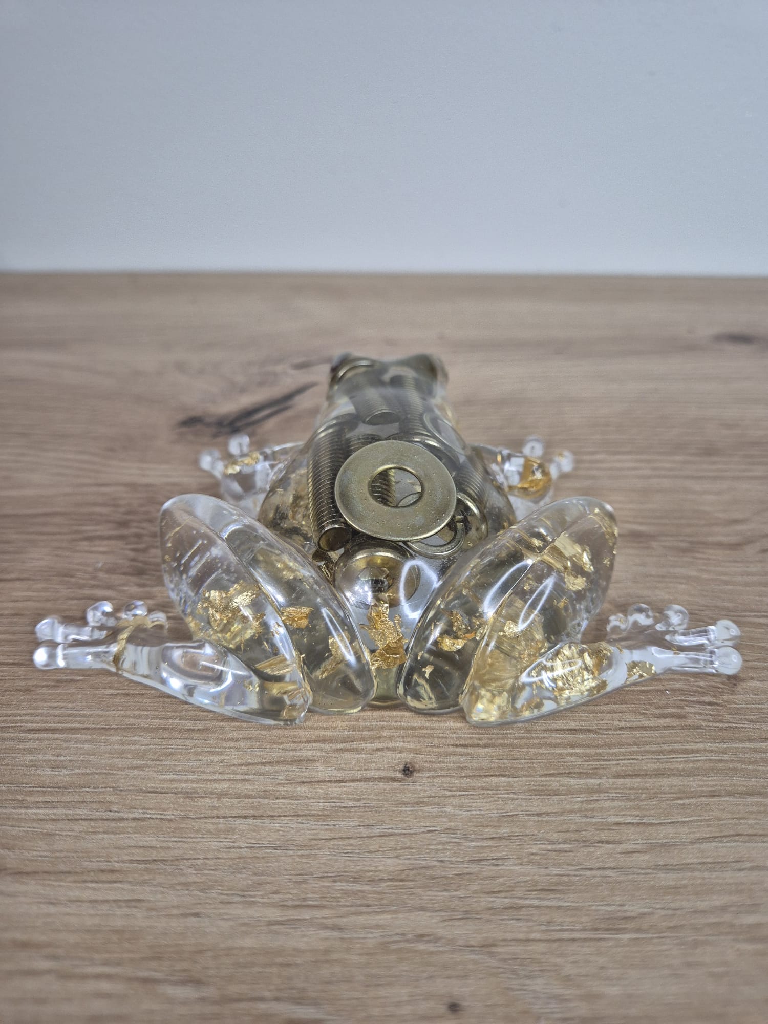 Handmade Resin Frog