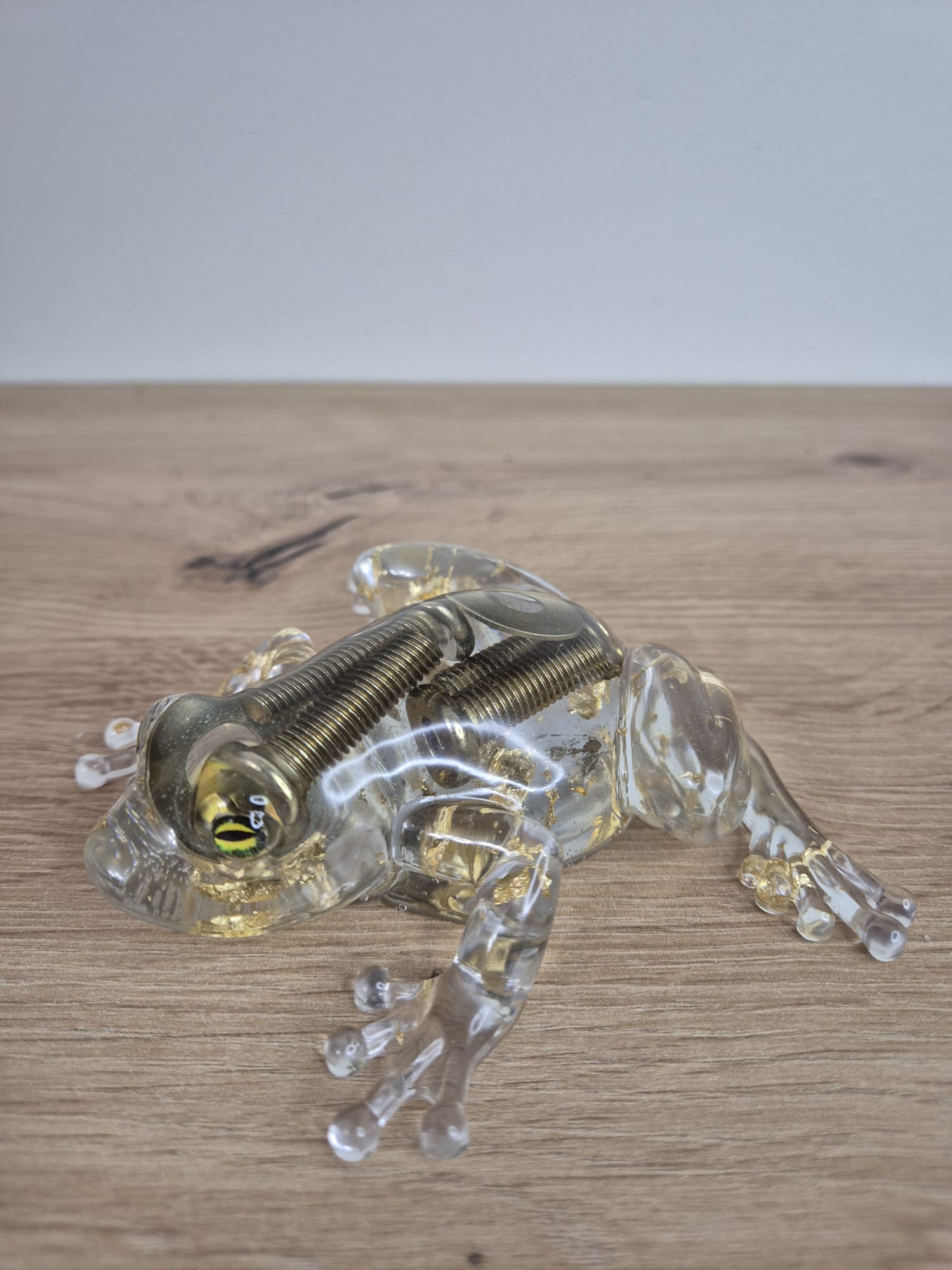 Handmade Resin Frog