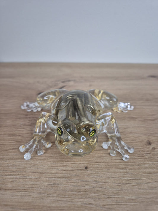 Handmade Resin Frog
