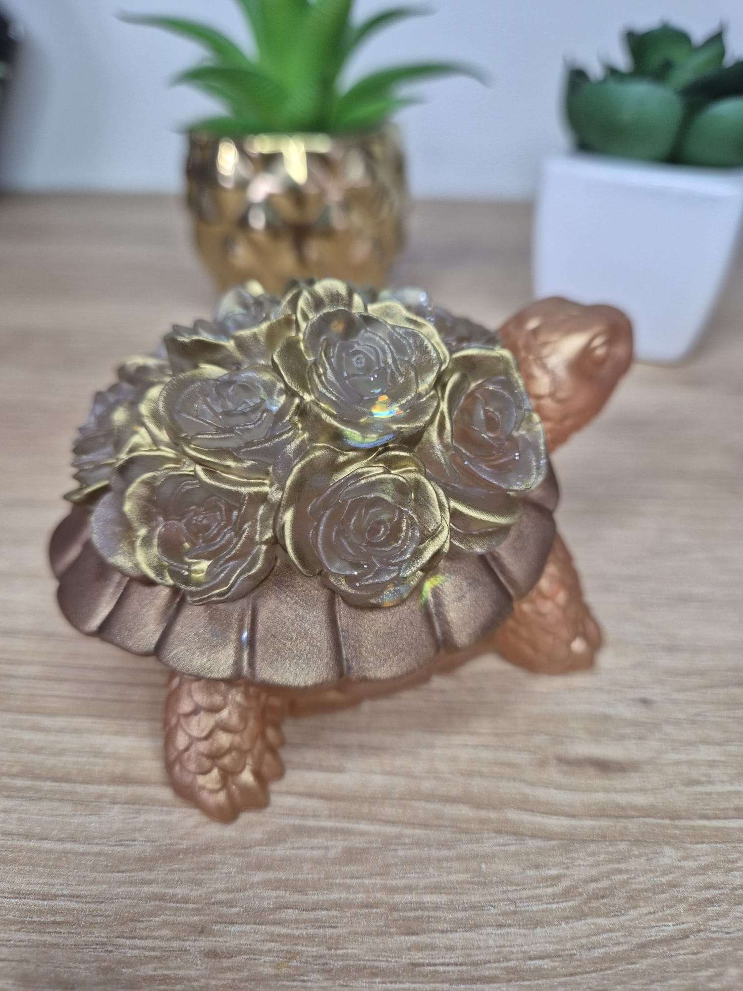 Handmade Resin Turtle