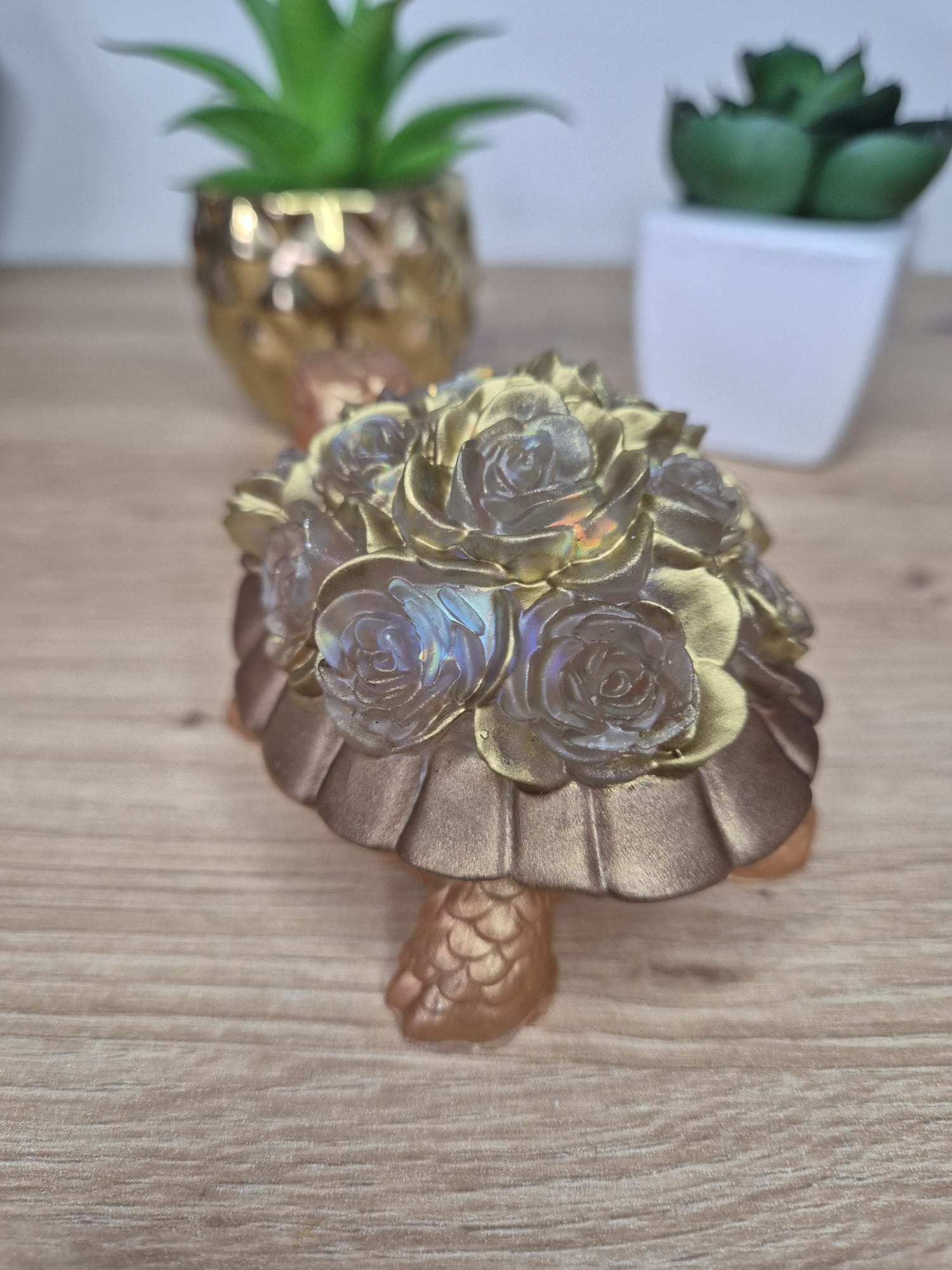 Handmade Resin Turtle