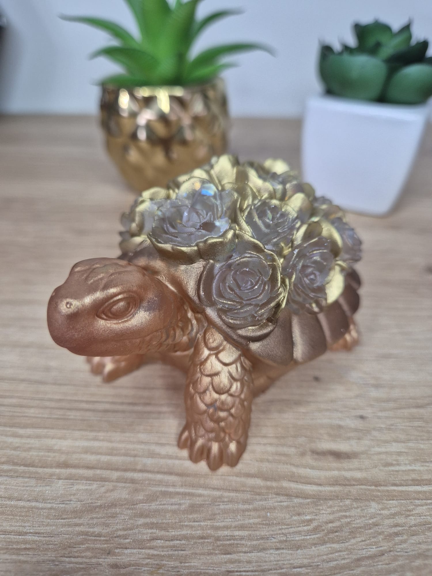 Handmade Resin Turtle