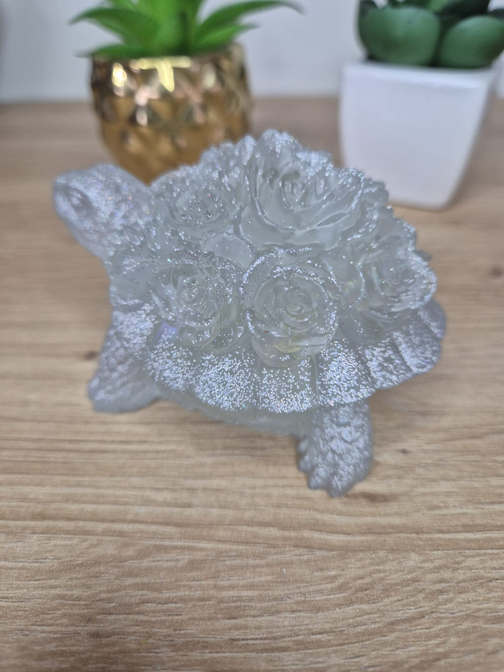 Handmade Resin Turtle