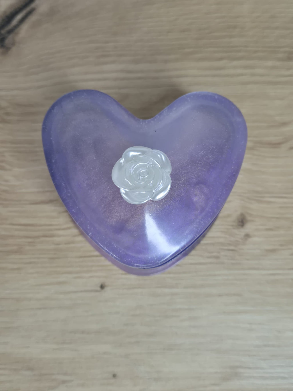 Resin Heart Box