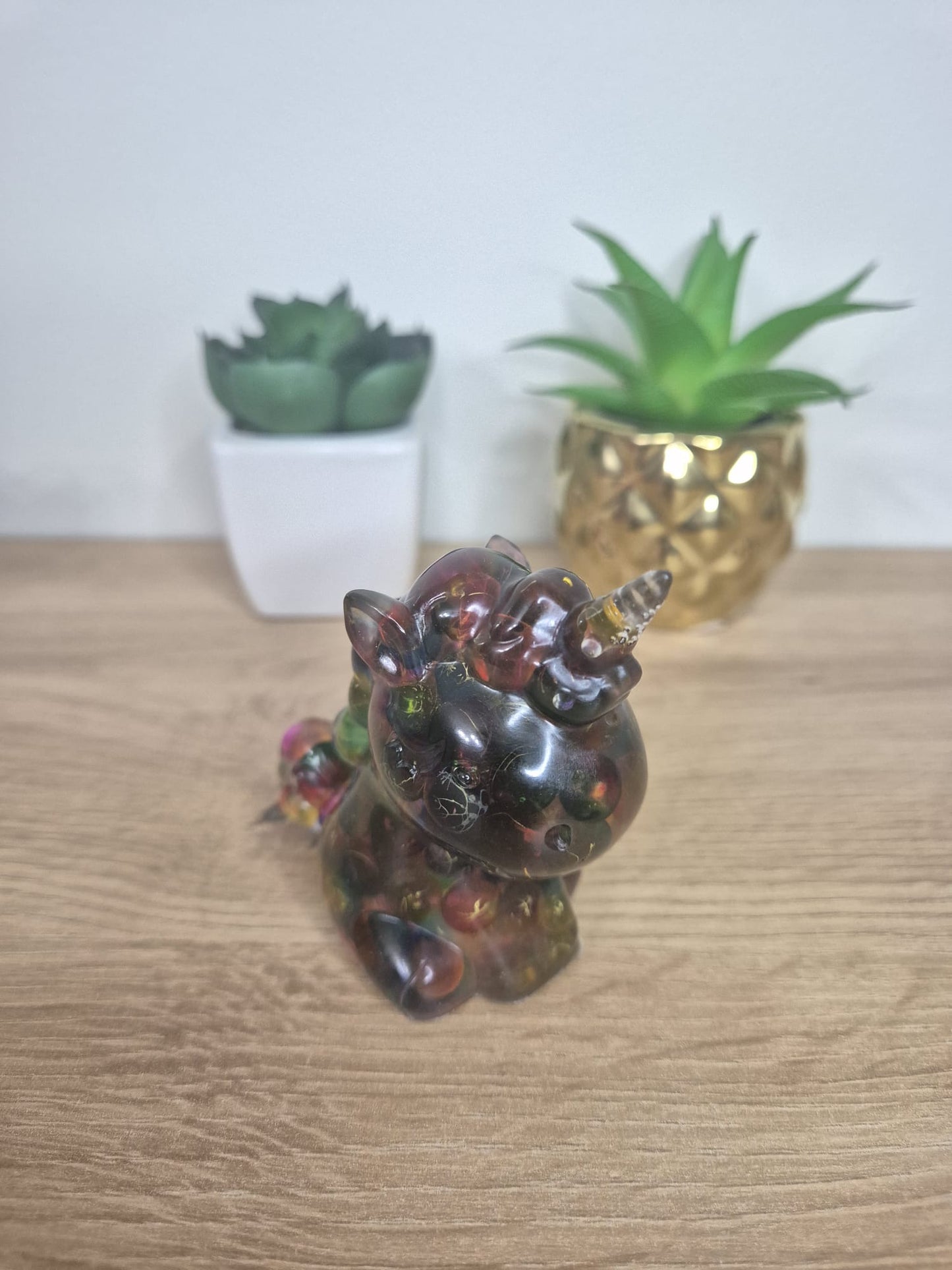 Handmade Resin unicorn Figure