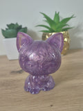 Handmade Resin Cat Figure