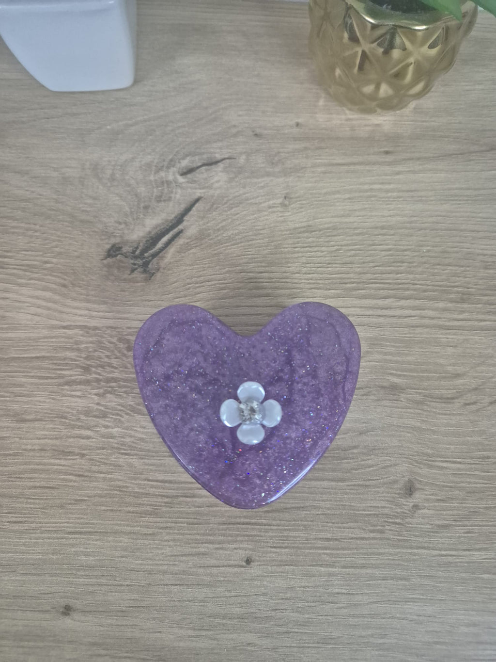 Resin Heart Box