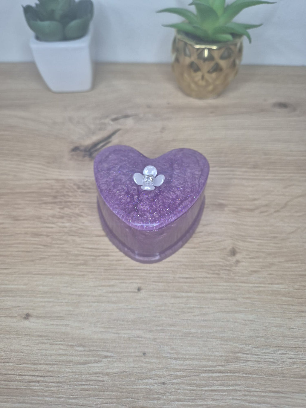 Resin Heart Box