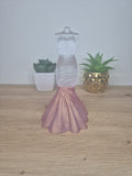 Resin wedding dress ornament