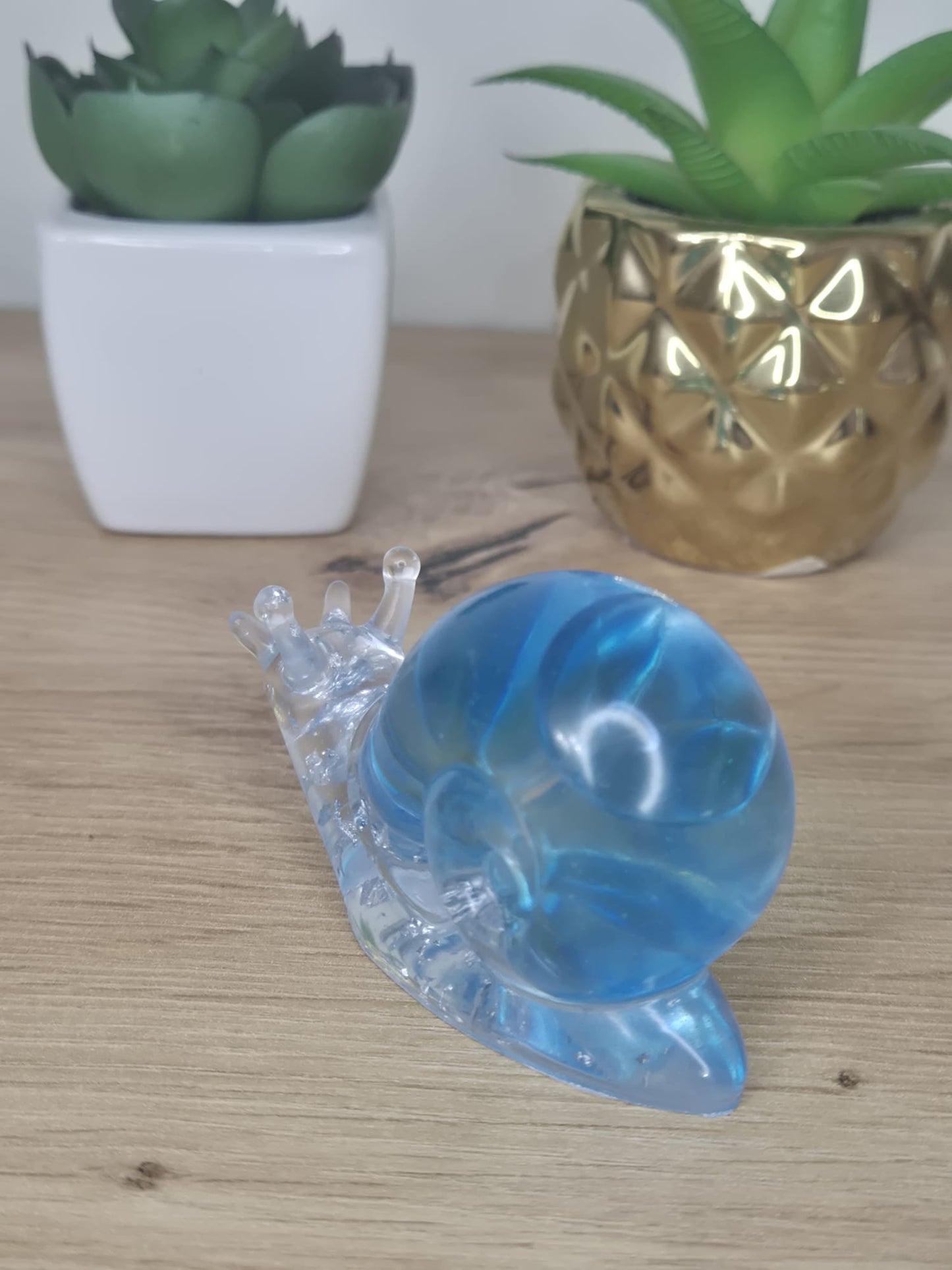 Handmade Resin Snail