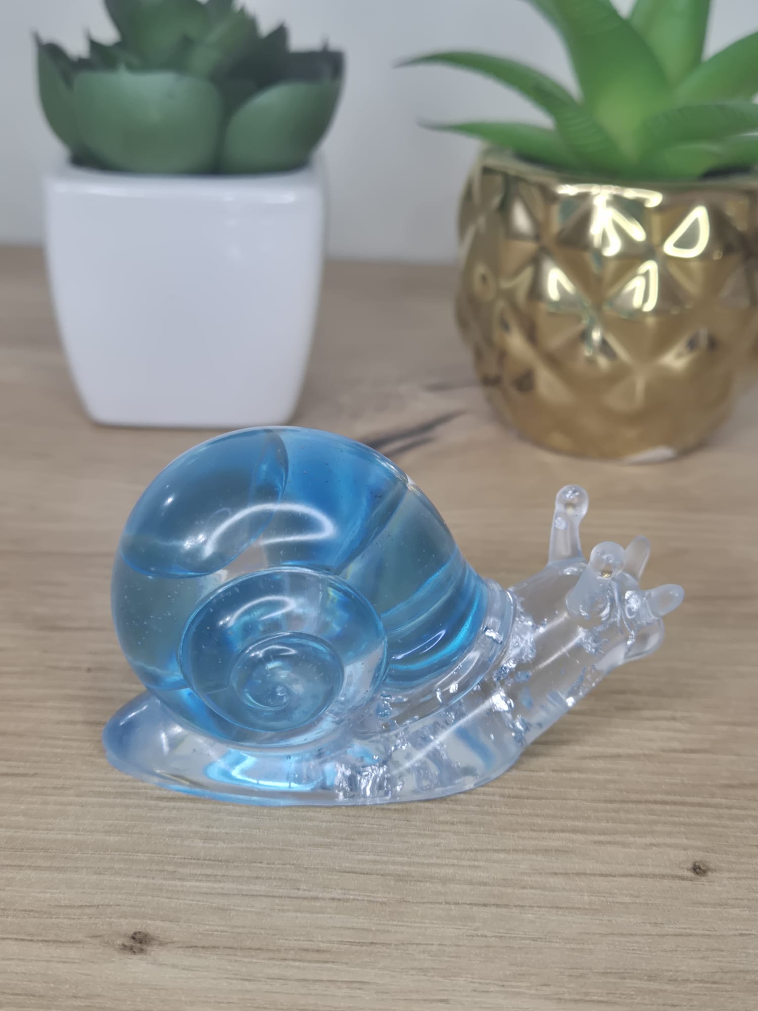 Handmade Resin Snail