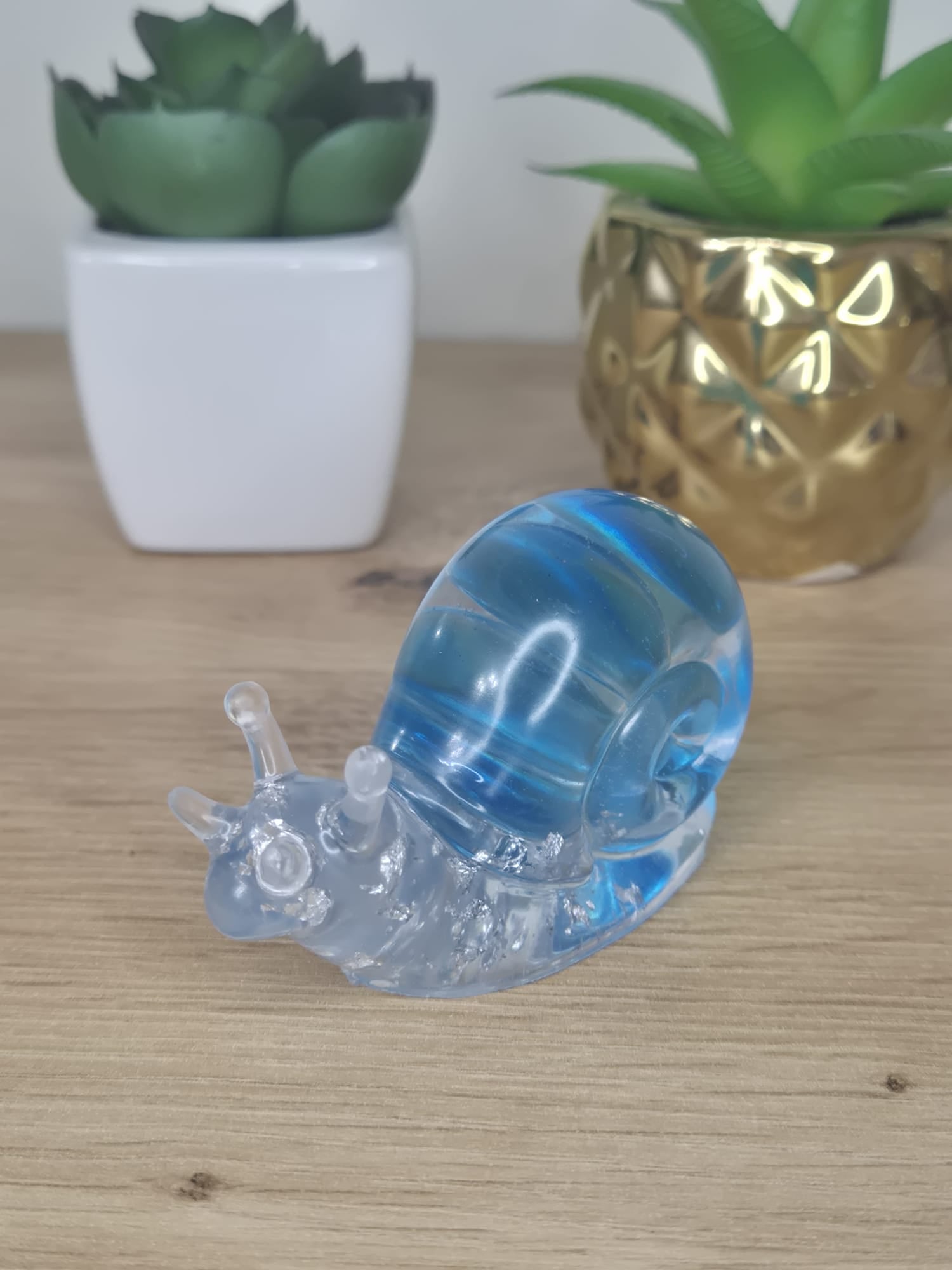 Handmade Resin Snail
