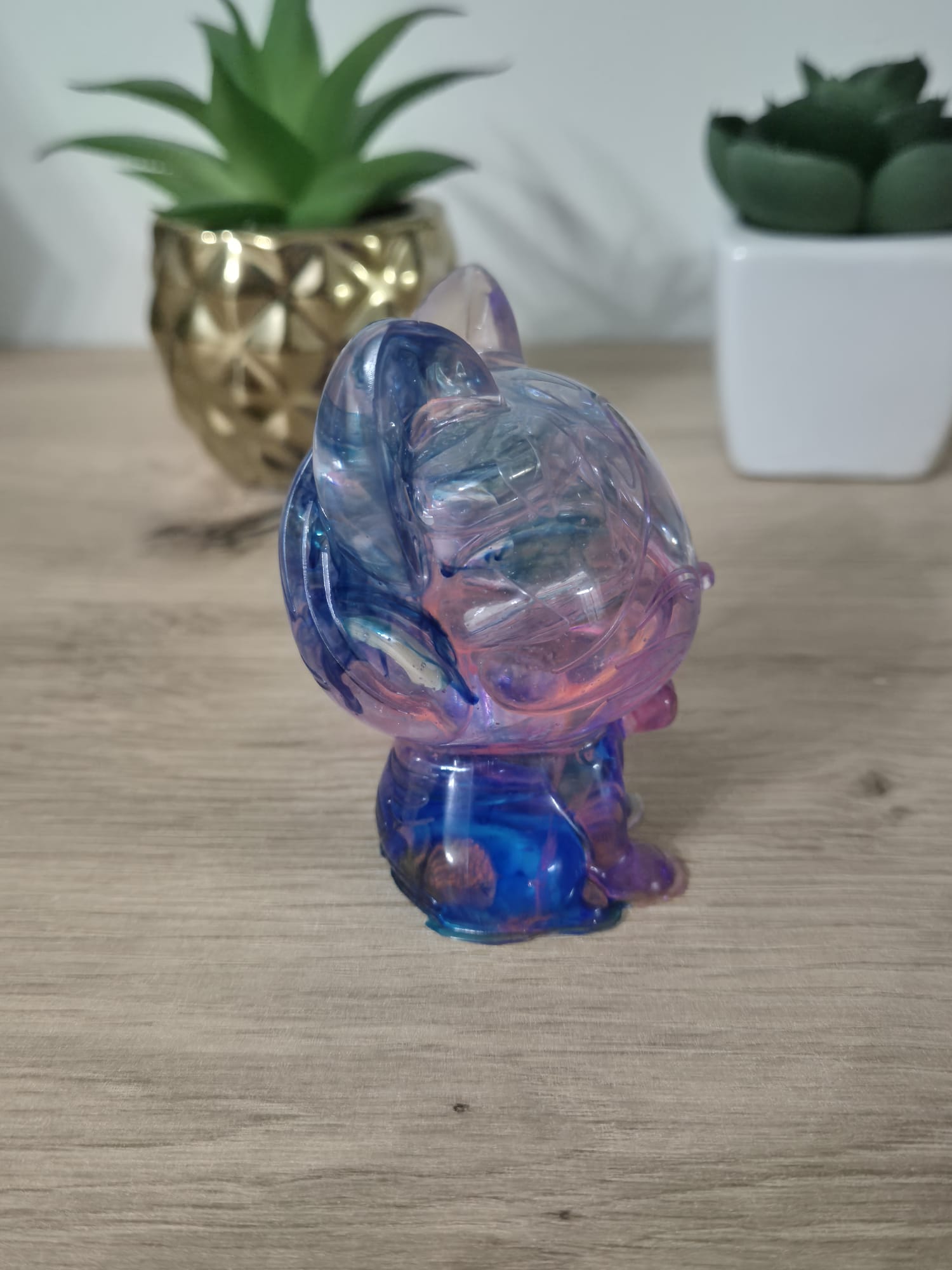 Handmade Resin Cat Figure