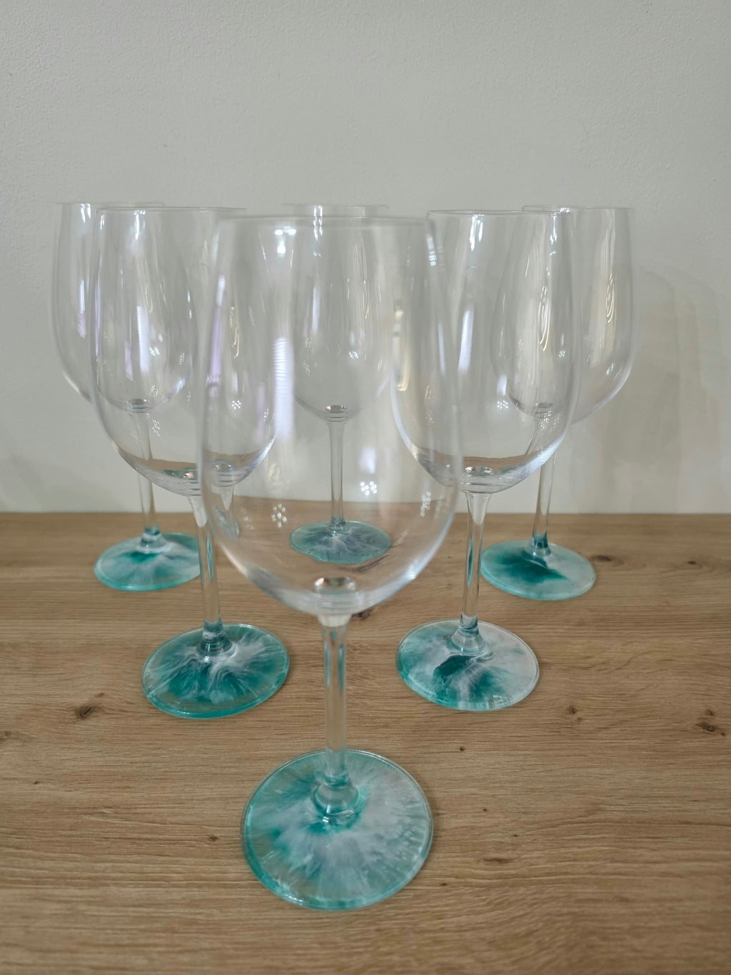 Resin Base Wine Crystal Glass