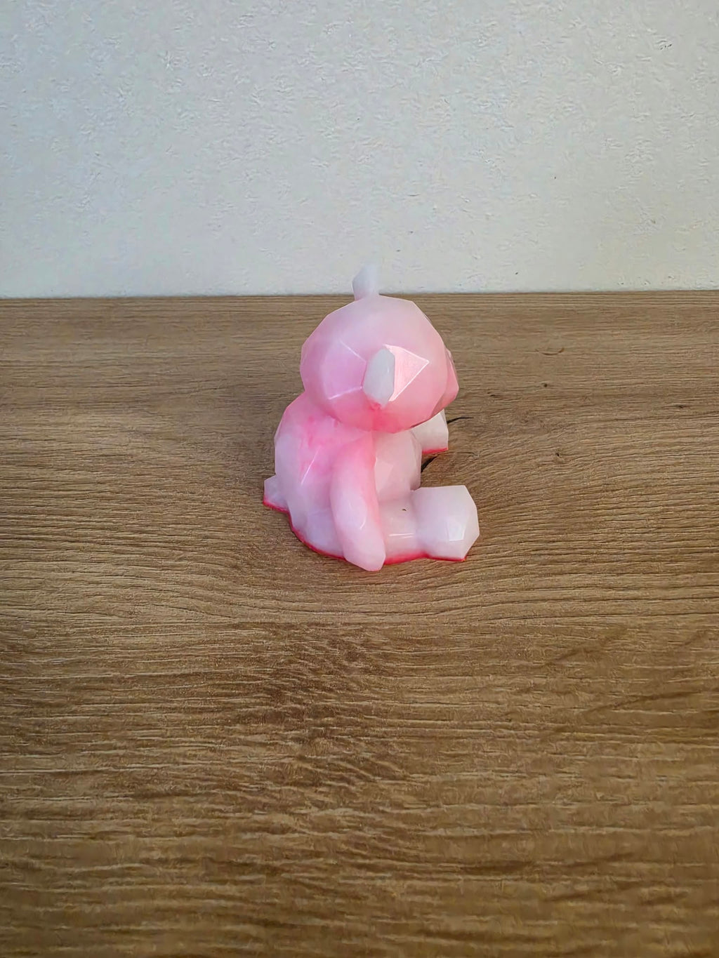 Geometric Resin Teddy