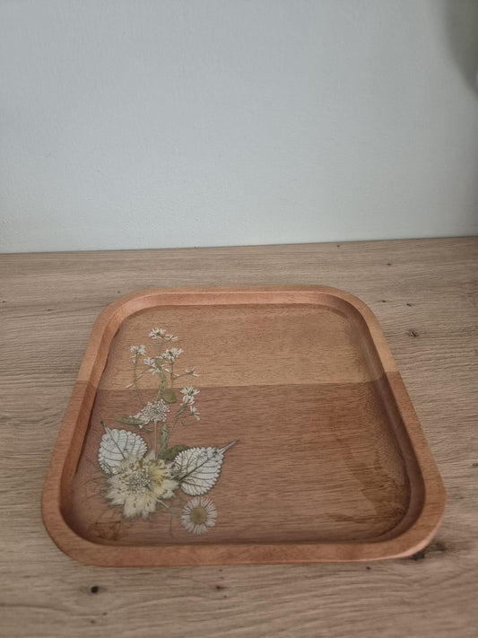 Wooden Resin Serving Tray