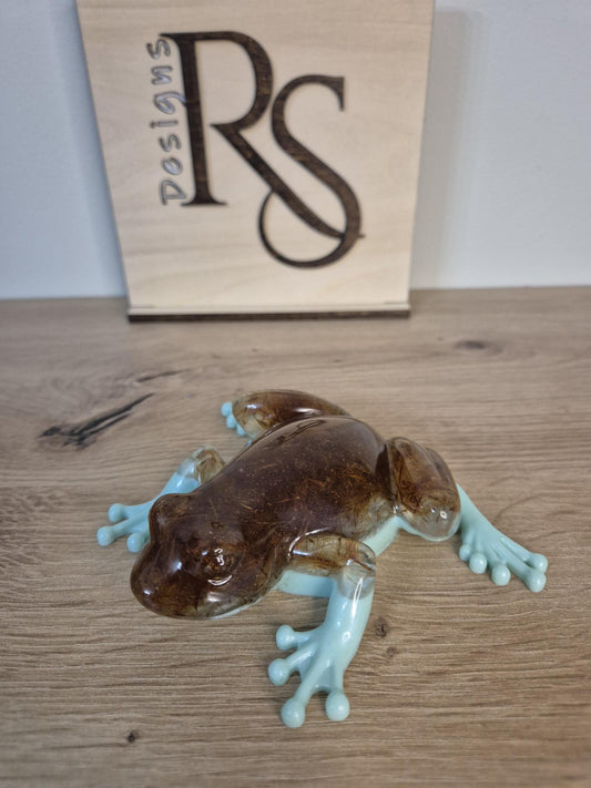 Handmade Resin Frog