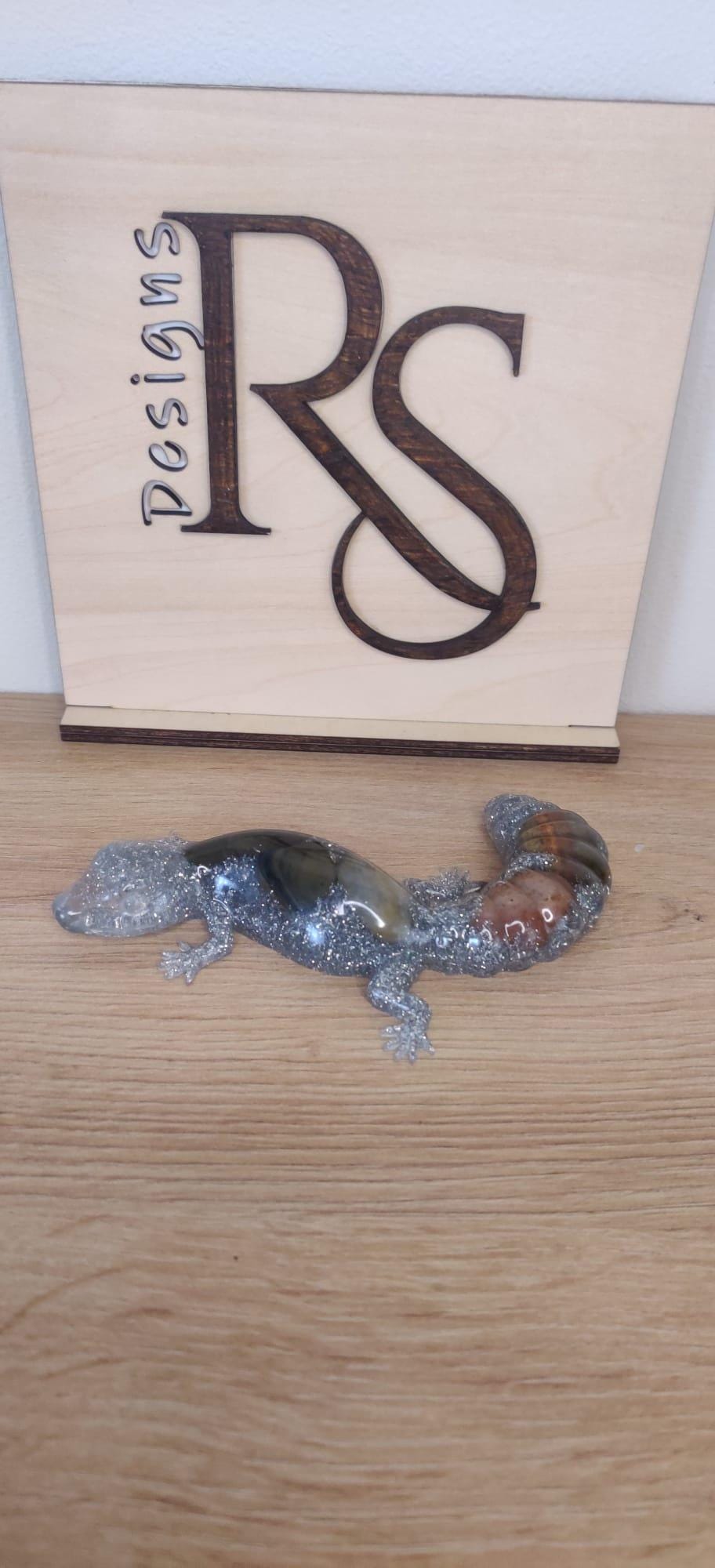 Gecko Lizard Resin