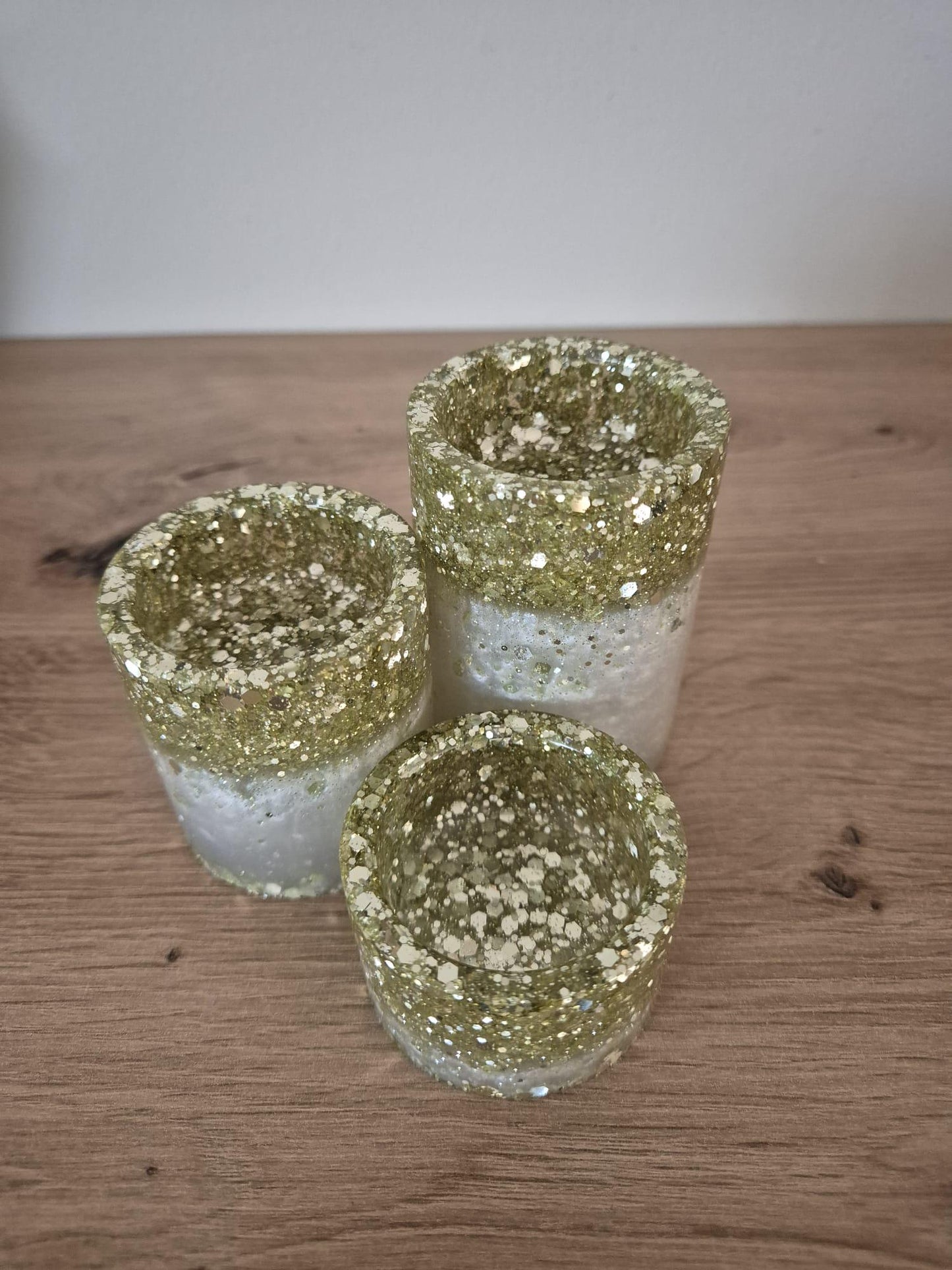 Tealight holder Christmas Set 3 pieces Decoration