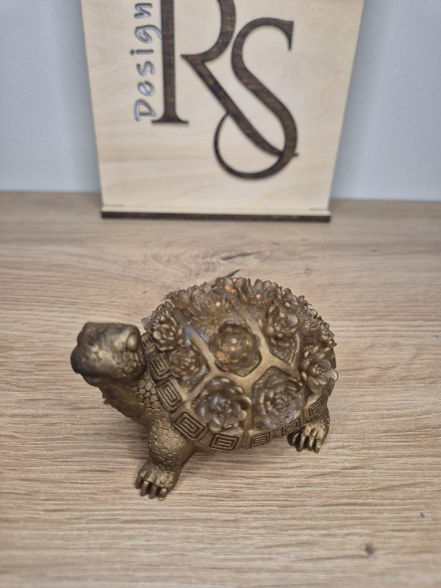 Handmade Resin Turtle