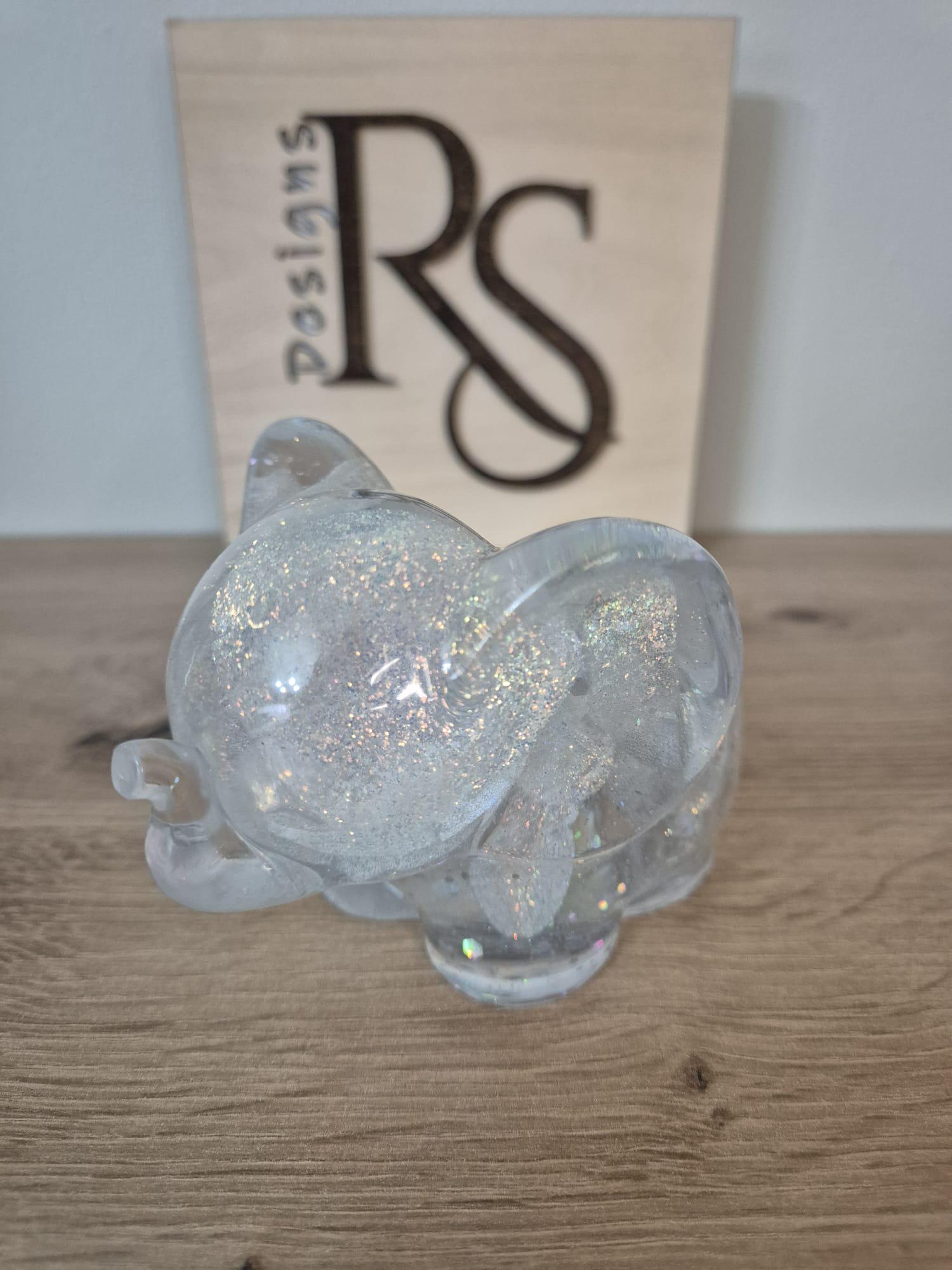 Handmade Resin Elephant